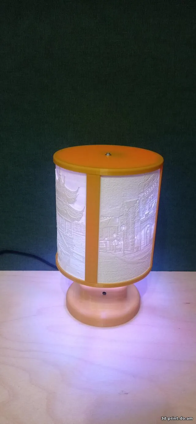 3D-модель "Ночник в японском стиле"