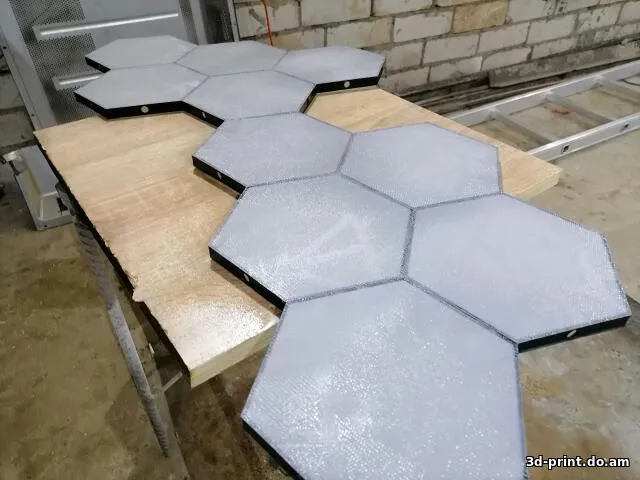 3D-модель "Гексагональный ночник"