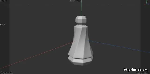 3D-модель "Шахматные фигуры" 3D-модель "Шахматные фигуры"