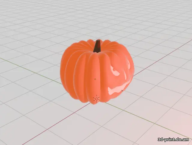 3D-модель "Pumpkin / Тыква" 3D-модель "Pumpkin / Тыква"