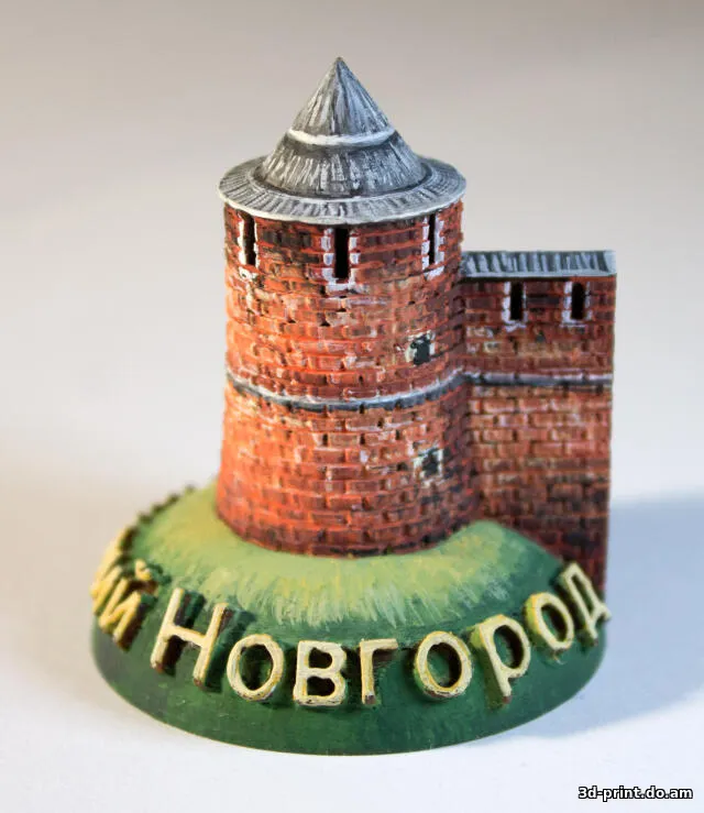 3D-модель "Нижегородский кремль" 3D-модель "Нижегородский кремль"