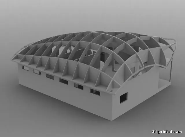 3D-модель "Дом 2" 3D-модель "Дом 2"