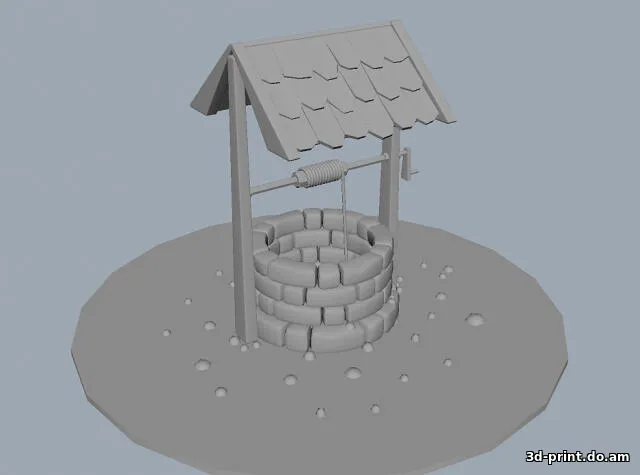 3D-модель "Колодец"