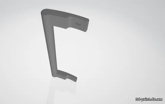 3D-модель "Ручка холодильника Атлант"