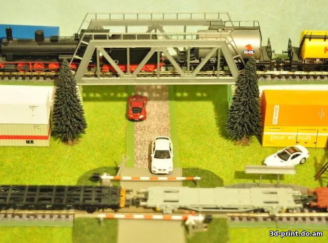 3D-модель "Мост 1:87"