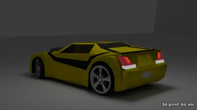 3D-модель "Автомобиль Бамбулби" 3D-модель "Автомобиль Бамбулби"