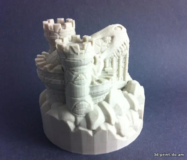 3D-модель "Замок динозавра "