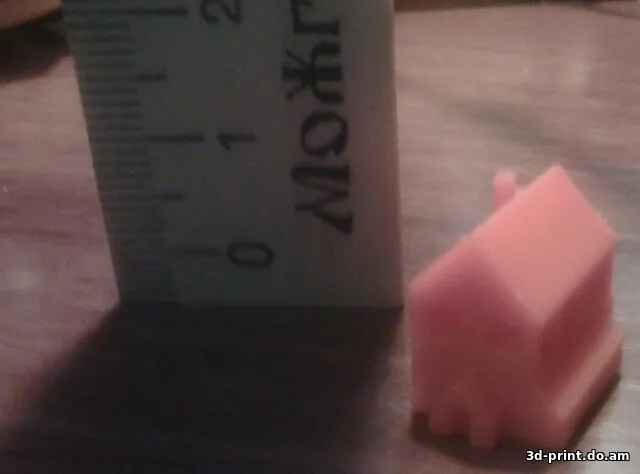 3D-модель "Домик в немецком стиле"