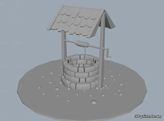 3D-модель "Колодец"