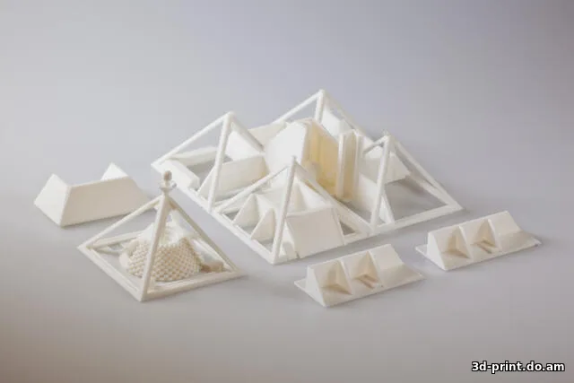 3D-модель "Марсианская пирамида"