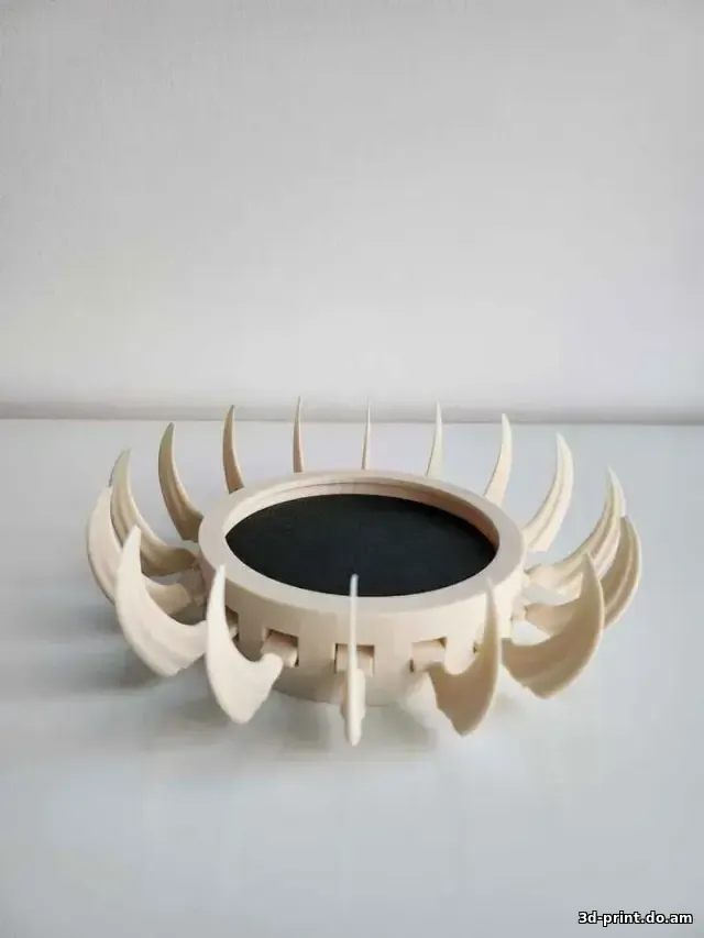 3D-модель "Подставка с когтями по кругу"