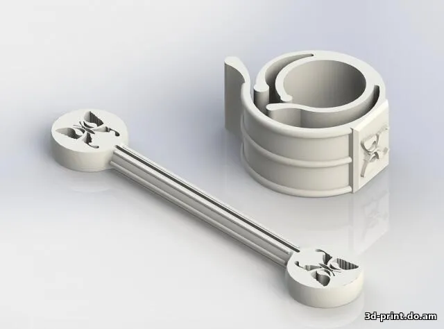 3D-модель "Отжимка для зубной пасты"