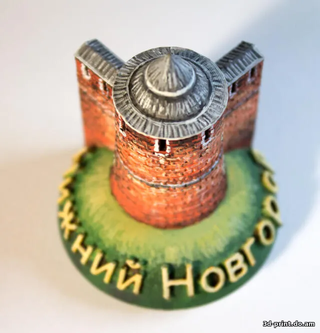 3D-модель "Нижегородский кремль" 3D-модель "Нижегородский кремль"