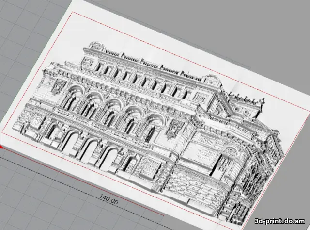 3D-модель "Нижегородский драматический театр"