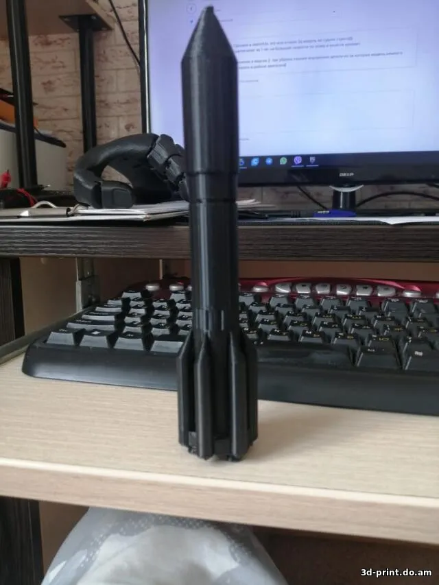 3D-модель "Ракета протон"