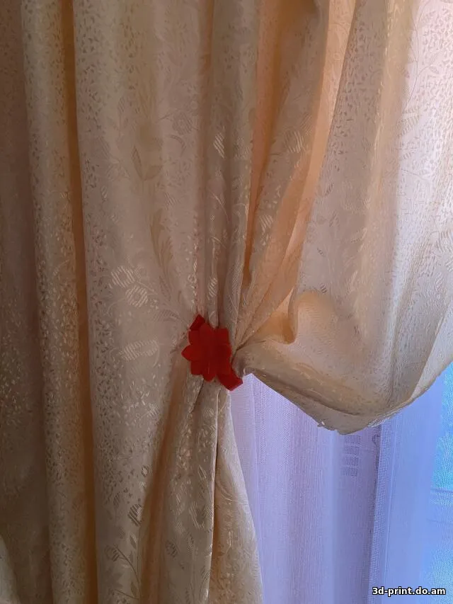 3D-модель "Зажим для штор"