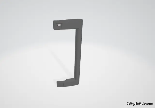 3D-модель "Ручка холодильника Атлант" 3D-модель "Ручка холодильника Атлант"
