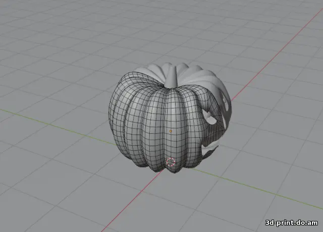 3D-модель "Pumpkin / Тыква"