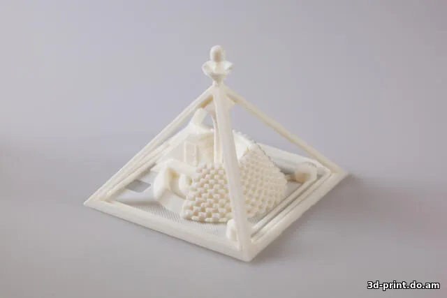 3D-модель "Марсианская пирамида"