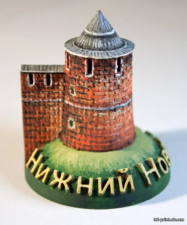 3D-модель "Нижегородский кремль" 3D-модель "Нижегородский кремль"