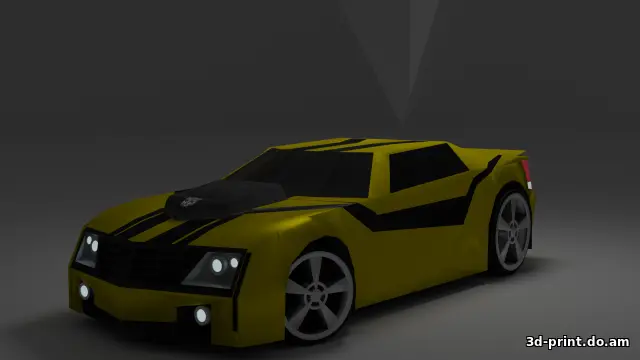 3D-модель "Автомобиль Бамбулби"