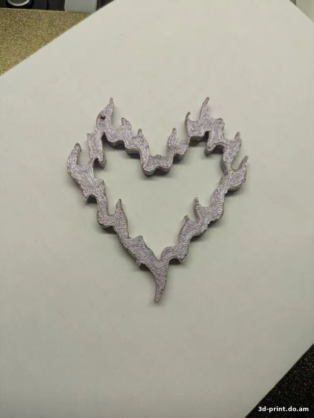 3D-модель "Готичекское сердце" 3D-модель "Готичекское сердце"