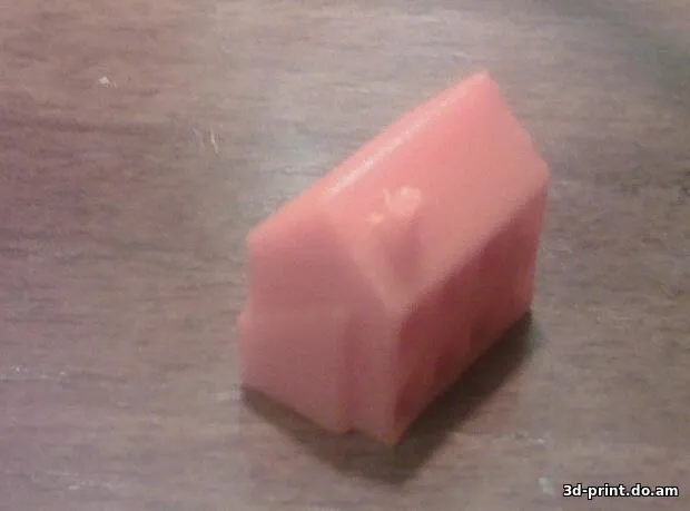 3D-модель "Домик в немецком стиле"