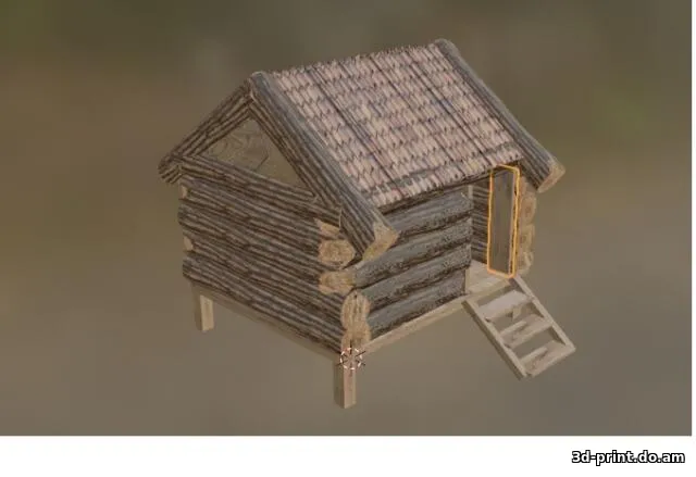 3D-модель "Лесной домик" 3D-модель "Лесной домик"