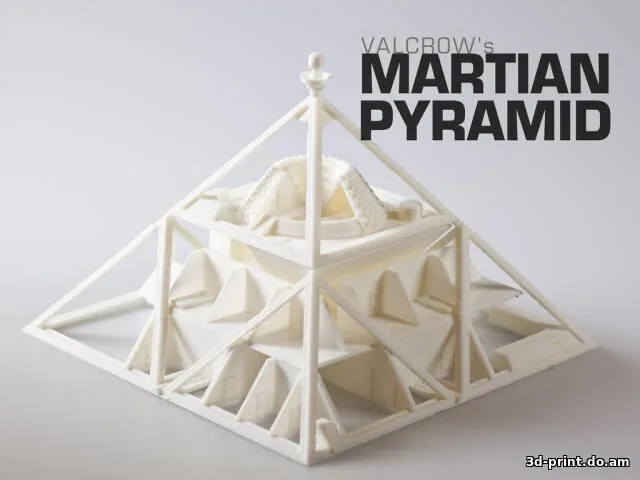 3D-модель "Марсианская пирамида"