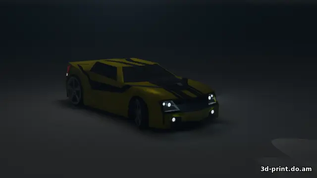 3D-модель "Автомобиль Бамбулби" 3D-модель "Автомобиль Бамбулби"