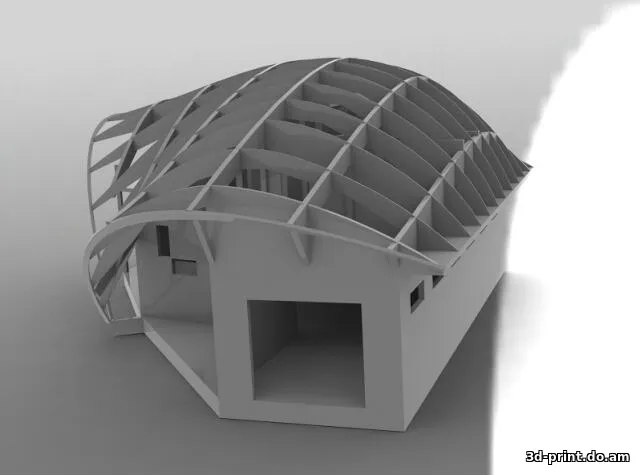 3D-модель "Дом 2" 3D-модель "Дом 2"
