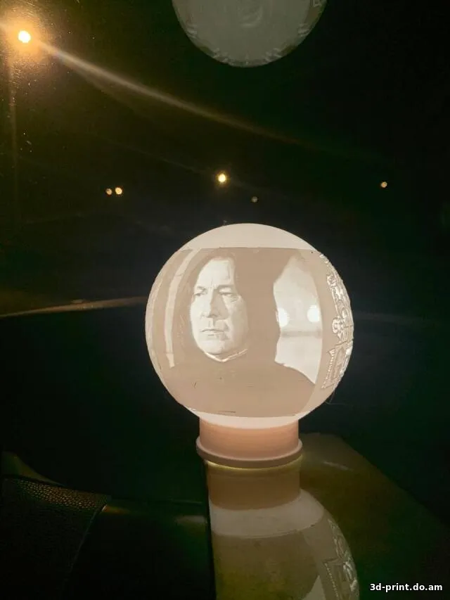 3D-модель "Ночник литофан Гарри Поттер"