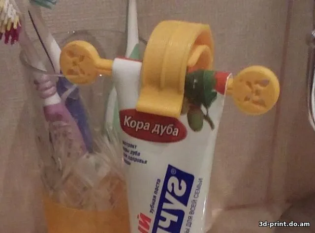 3D-модель "Отжимка для зубной пасты" 3D-модель "Отжимка для зубной пасты"