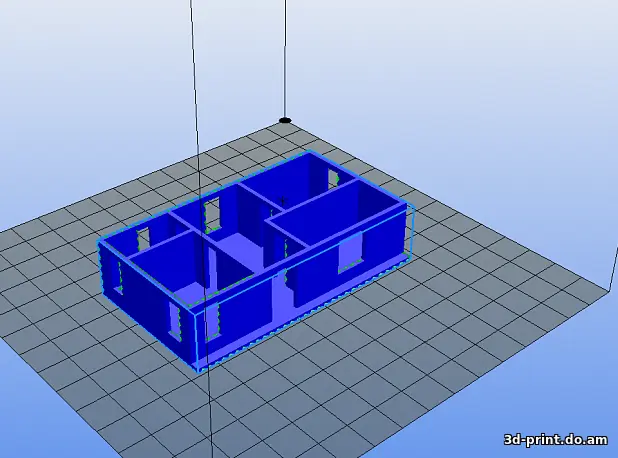 3D-модель "Модель квартиры / дома" 3D-модель "Модель квартиры / дома"