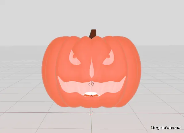 3D-модель "Pumpkin / Тыква" 3D-модель "Pumpkin / Тыква"