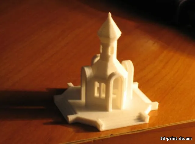 3D-модель "Часовня"