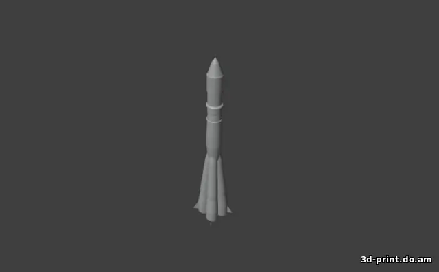 3D-модель "Ракета / rocket" 3D-модель "Ракета / rocket"