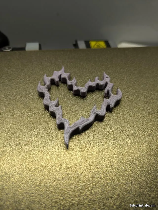 3D-модель "Готичекское сердце"