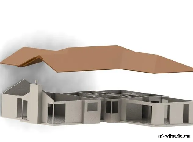 3D-модель "Дом" 3D-модель "Дом"