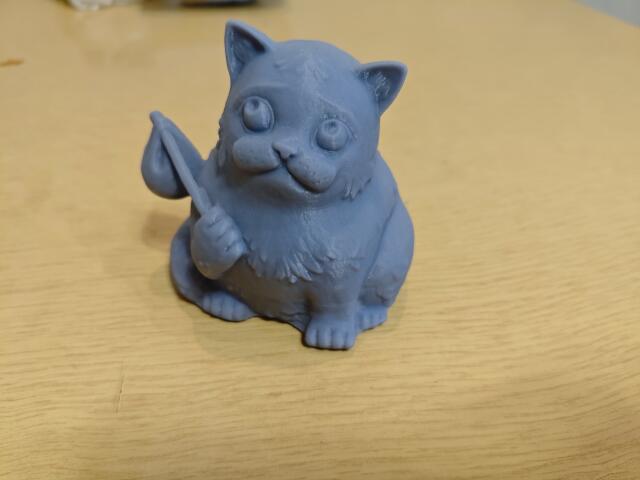 3D-модель "Кот Семён" модель памятника из Мурманска