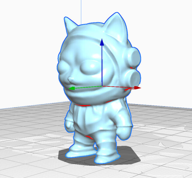 3D-модель "Кот-космонавт" 3D-модель "Кот-космонавт"