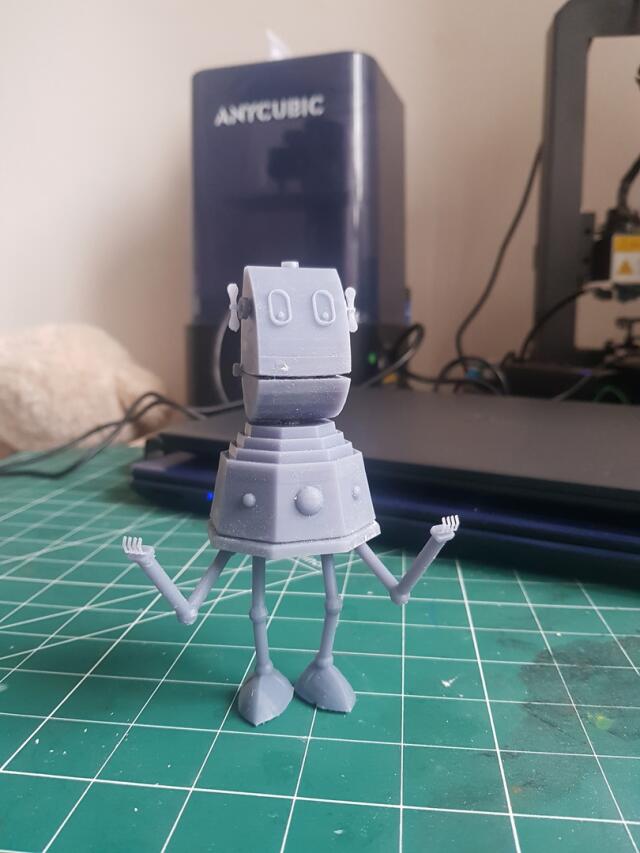 3D-модель "Робот Железяка" из М/Ф "Тайна третей планеты"