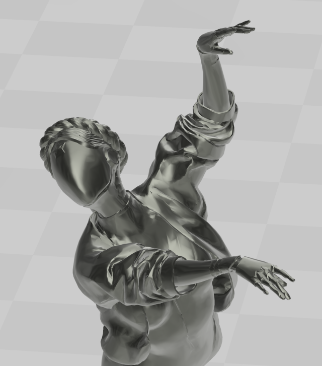 3D-модель "Правая близняшка" 3D-модель "Правая близняшка"