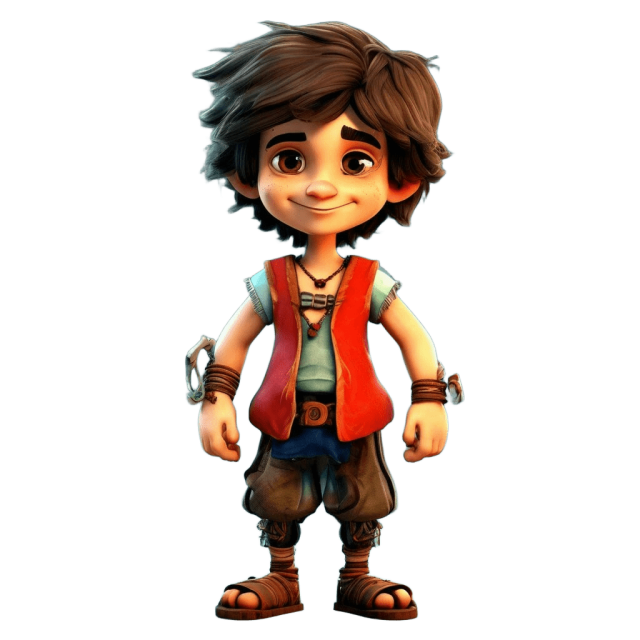 3D-модель "boy / мальчик"