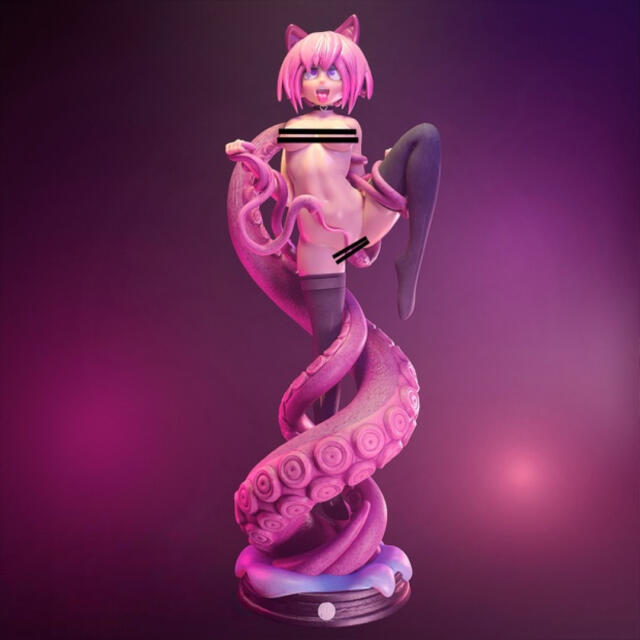 3D-модель "Нэко-Девчёнка NSFW"