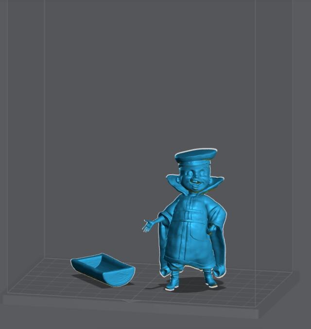 3D-модель "Вовка в Тридевятом царстве"