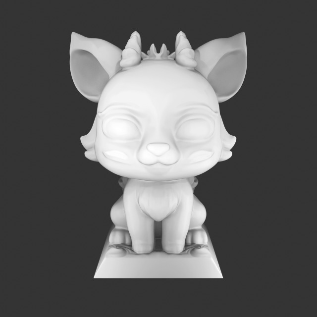 3D-модель "Милый Зверь" 3D-модель "Милый Зверь"