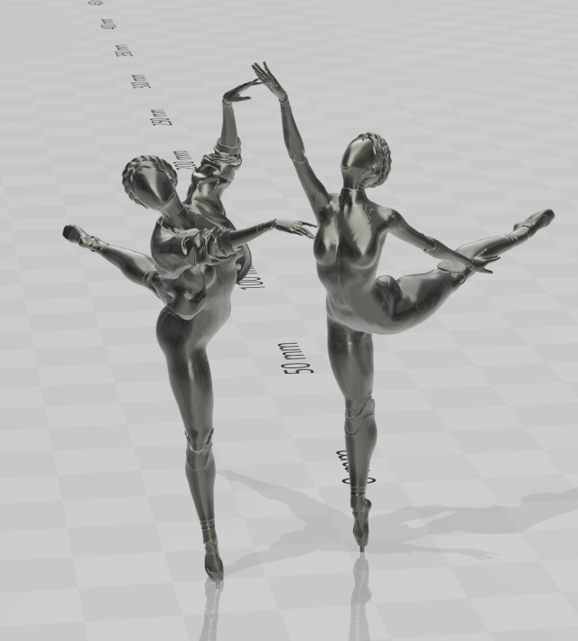 3D-модель "Правая близняшка"