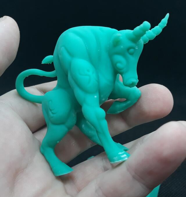 3D-модель "Статуя бык"