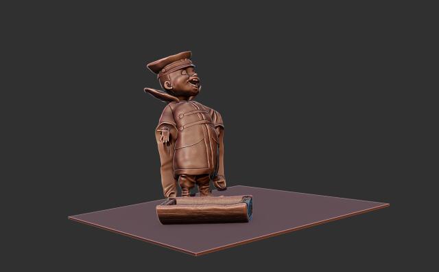 3D-модель "Вовка в Тридевятом царстве"